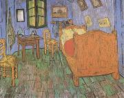 Vincent Van Gogh The Artist's Bedroom in Arles (mk09) oil painting picture wholesale
